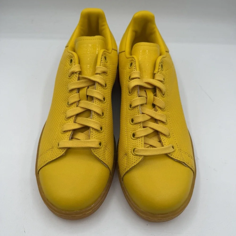 Adidas Stan Smith Adicolor Shoes Mens Sz 9 Yellow Sneakers Originals S80247